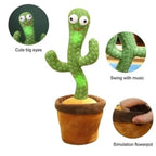 Dancing Cactus Toy – Singing, Talking, Voice Recording Plush with USB Rechargeable Function