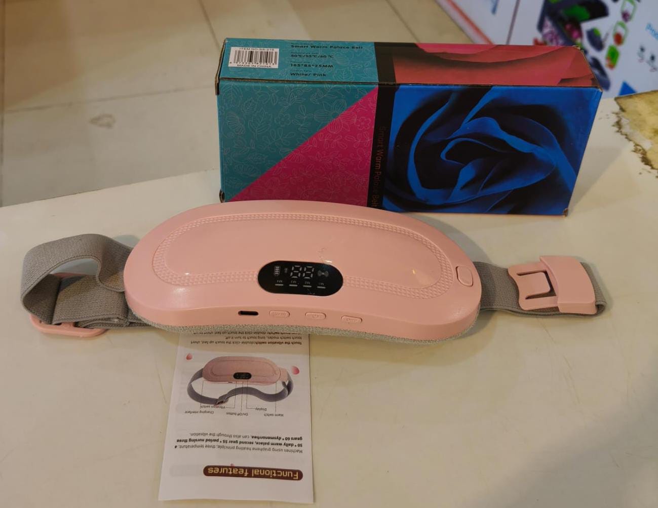 Electric Period Cramp Massager Heating