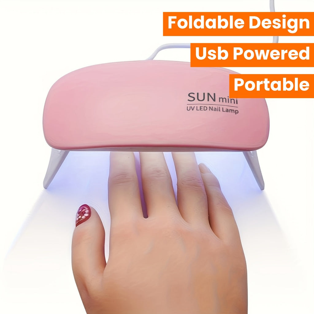 UV Led Lamp For Nails 6W Nail Lamp Light With Timer Mini Premium Quality