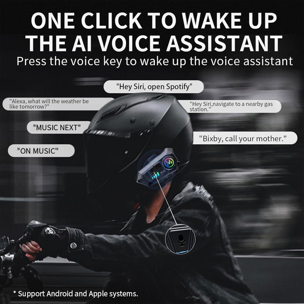 Motorcycle Helmet Bluetooth Headset Bluetooth