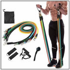 Resistance Bands Set | 11pcs Latex Pull Rope