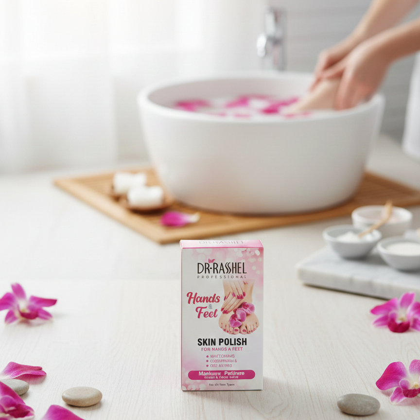 Dr Rashel Hand &amp; Foot Skin Polish | 210g | Powder Formula