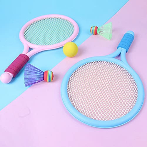 Kids Badminton &amp; Tennis Racket Set – Easy-To-Handle Outdoor Sports Toy