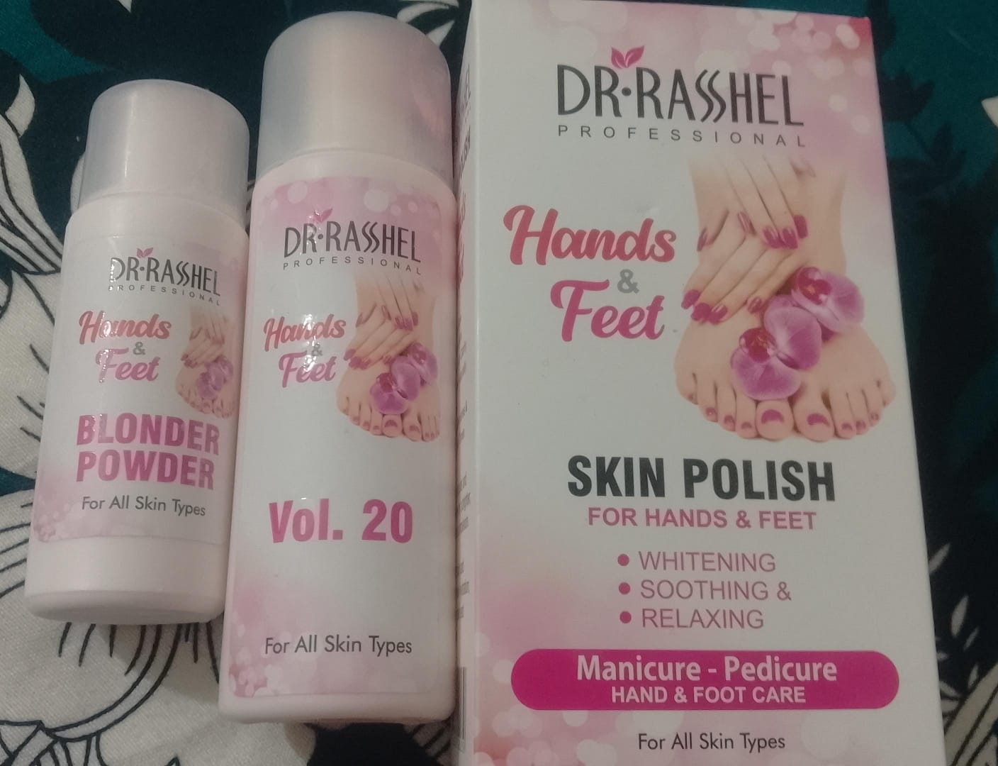Dr Rashel Hand &amp; Foot Skin Polish | 210g | Powder Formula