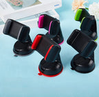 360° Rotation Universal Car Phone Holder – Dashboard &amp; Windscreen