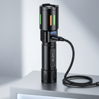 X-Balog BL-611 USB Rechargeable LED Flashlight – 2000M Long Range High Power Torch Rs 1,395
