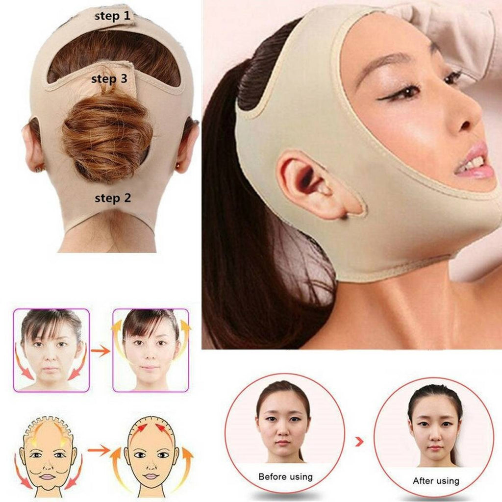 Face Slimming Mask For Double Chin Breathable V Shape