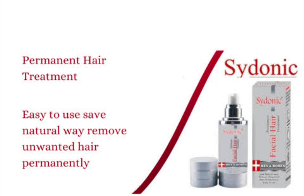 Sydonic Permanent Facial Hair Treatment – 30ml