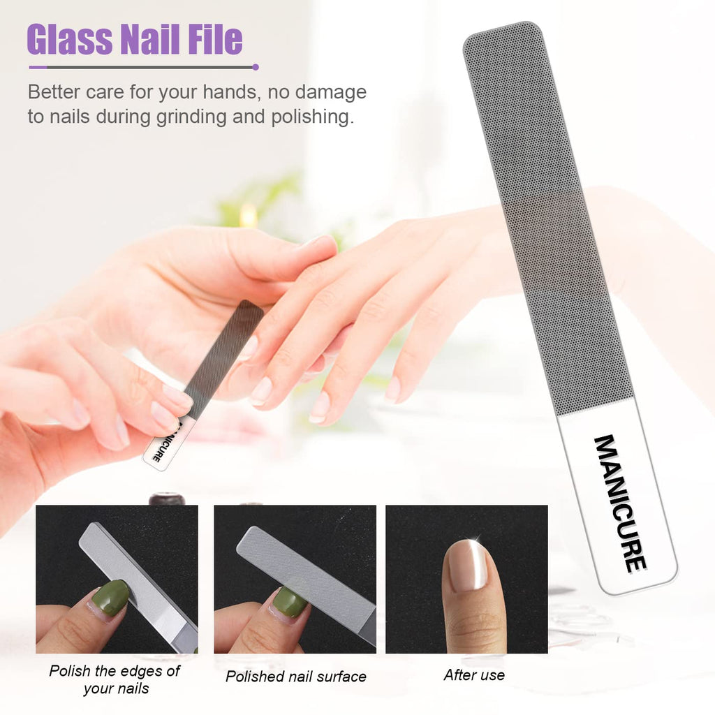 16-in-1 Stainless Steel Nail Care Kit – Manicure & Pedicure Tool Set