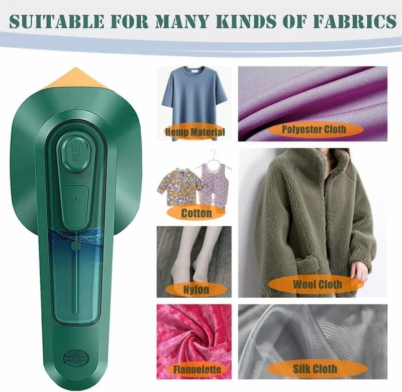 Steam Iron Powerful Performance Smooth Glide