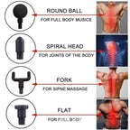 Blueidea Facial Gun Deep Muscle Massager BLD-740 – Rechargeable 30W Facial &amp; Muscle Relaxation Device