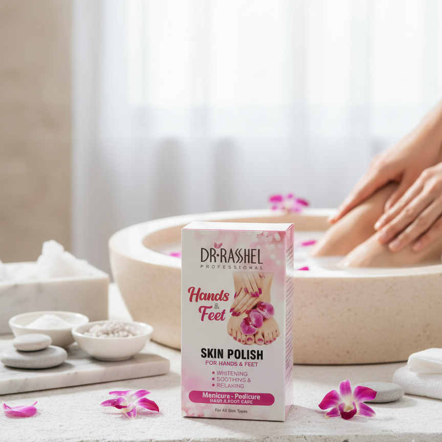 Dr Rashel Hand &amp; Foot Skin Polish | 210g | Powder Formula