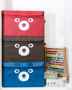 1 Pc Panda Design Folding Storage Bins Quilt Basket Kid Toys
