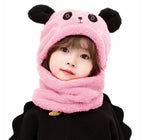 KIDS WOOL CAP Cartoon Panda Baby(random color)