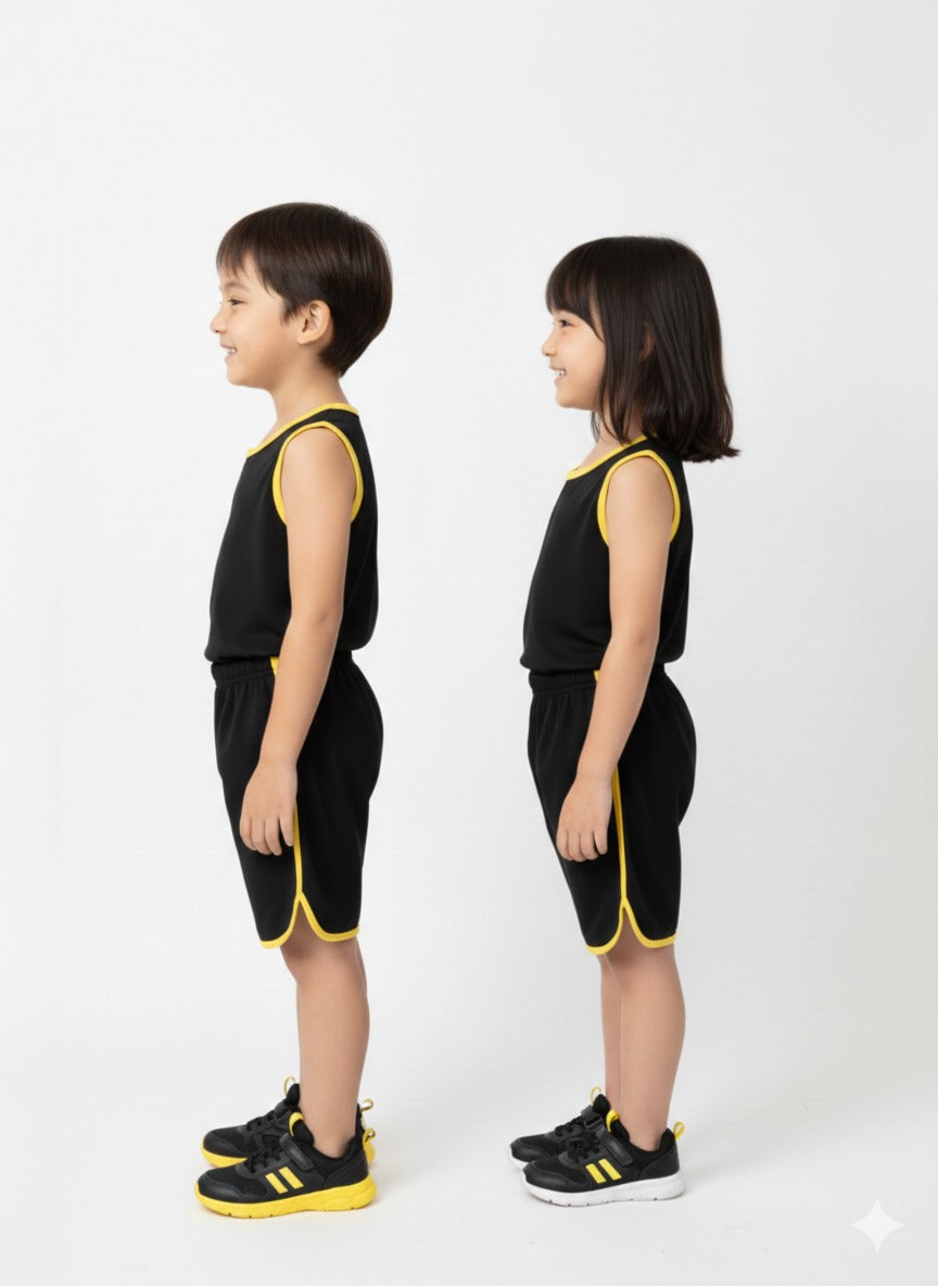 Kids Sando and Shorts Track Suit 2 Pcs Set -small to xl