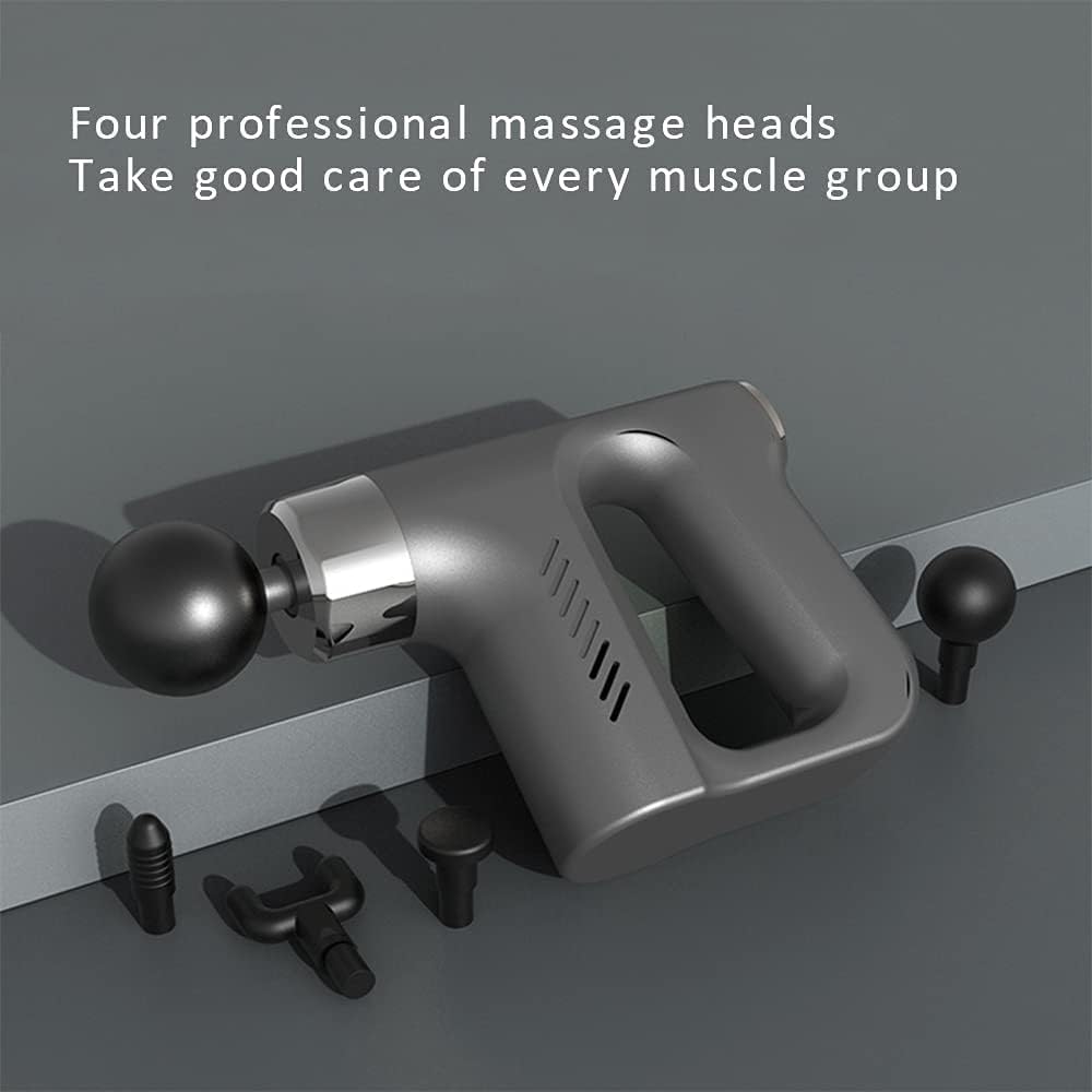 Blueidea Facial Gun Deep Muscle Massager BLD-740 – Rechargeable 30W Facial &amp; Muscle Relaxation Device