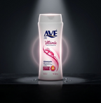 AVE Shampoo 750ml – Made in Iran with Multivitamin Extract for Strong and Healthy Hair