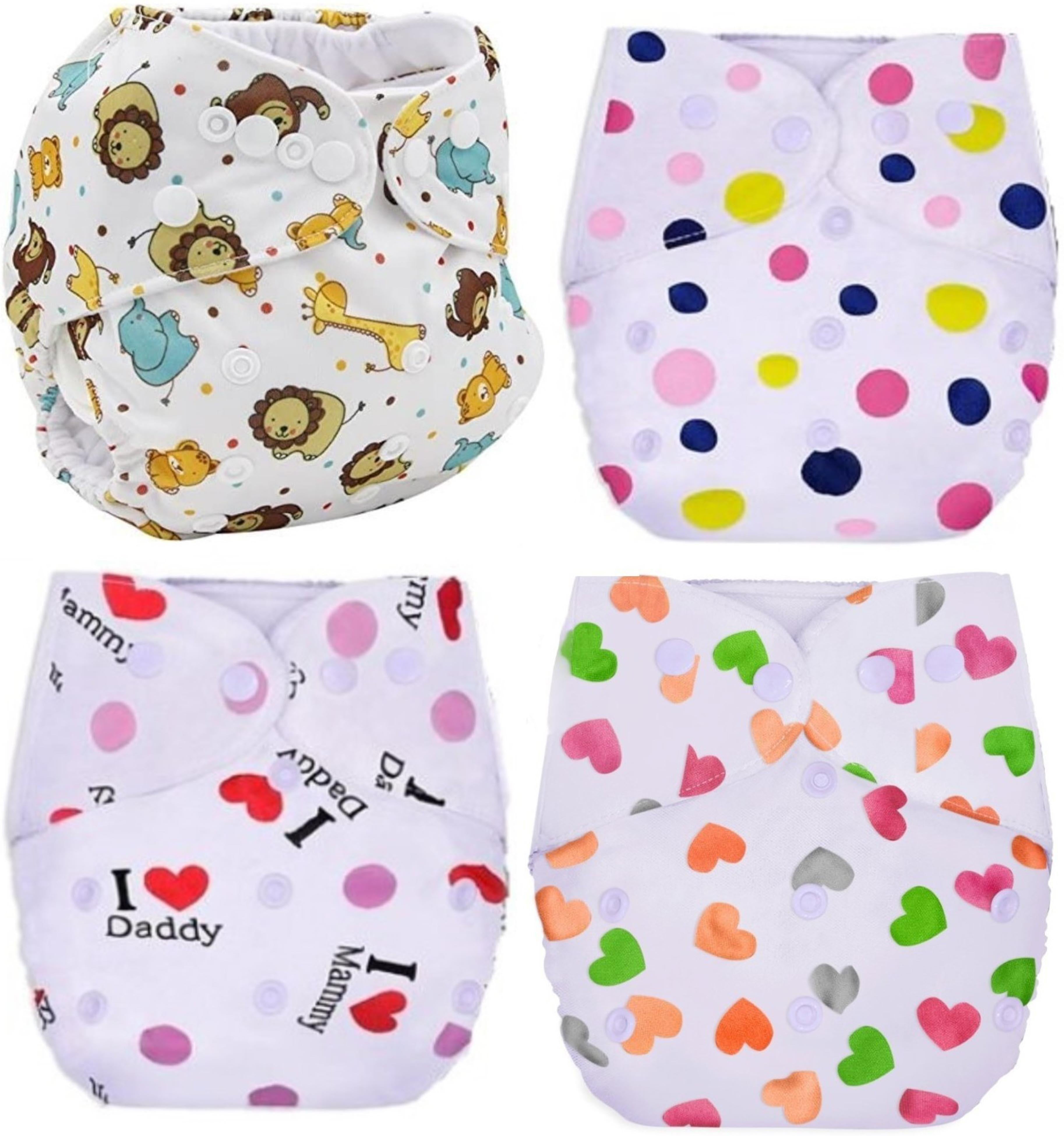 Kids Reusable Baby Diaper And Training Pants Soft Comfortable Washable For Daily Use