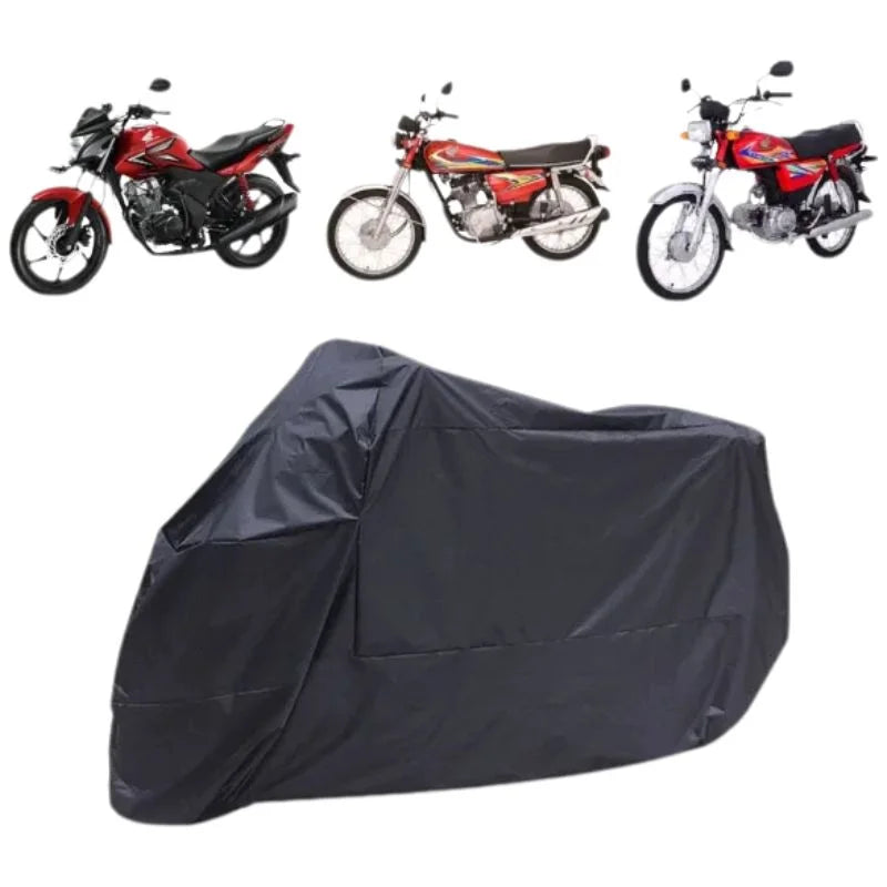 Bike Cover Dust & Water Proof | Universal 70 & 125CC Scratch & Rust Protection Cover