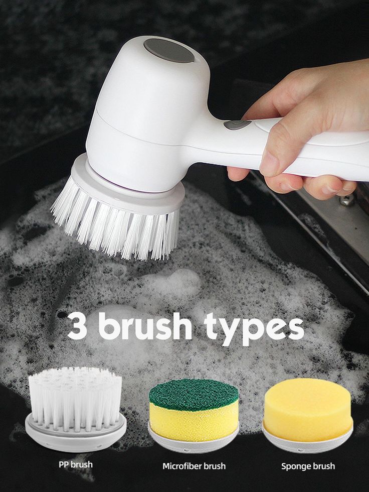 Electric Scrubber Brush 3 in 1
