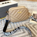 Aura Cream Leather Handbag for Girls & Women | Stylish Shoulder
