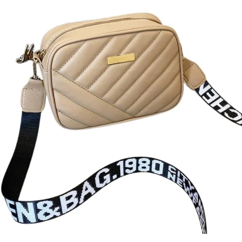 Aura Cream Leather Handbag for Girls & Women | Stylish Shoulder