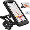 Waterproof Bike Phone Holder 360° Rotation | Handlebar Mobile Mount for Bicycle & Motorcycle