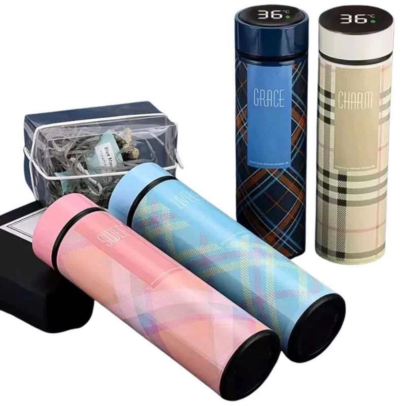LED Temperature Display Water Bottle |