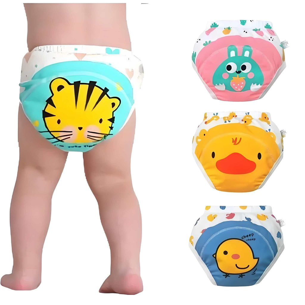 Kids Reusable Baby Diaper And Training Pants Soft Comfortable Washable For Daily Use