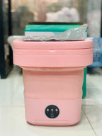Foldable Mini Washing Machine – Portable Collapsible Washer for Travel