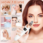 Electric Blackhead Remover | Vacuum Acne & Pore Cleaner