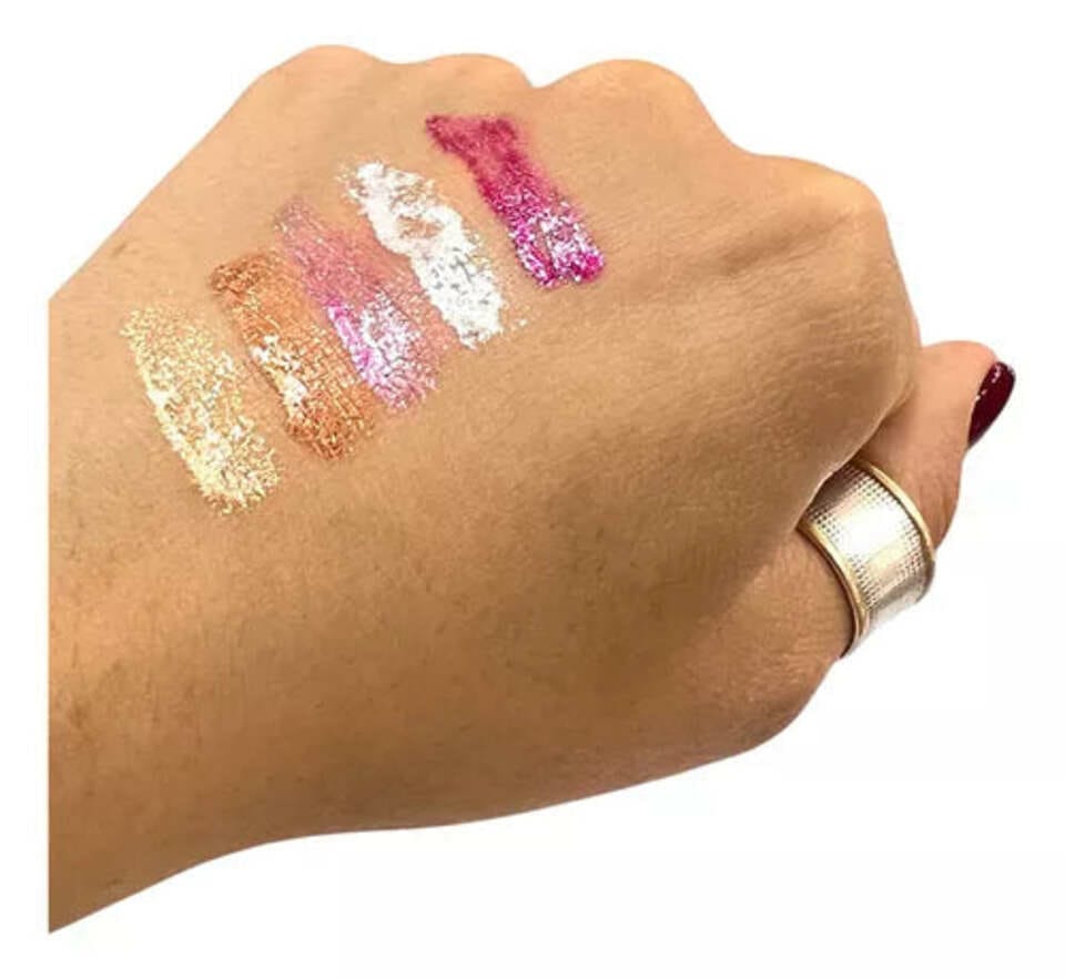 KS ONE 2-In-1 Waterproof Lip Gloss & Eyeshadow Color – Multicolor
