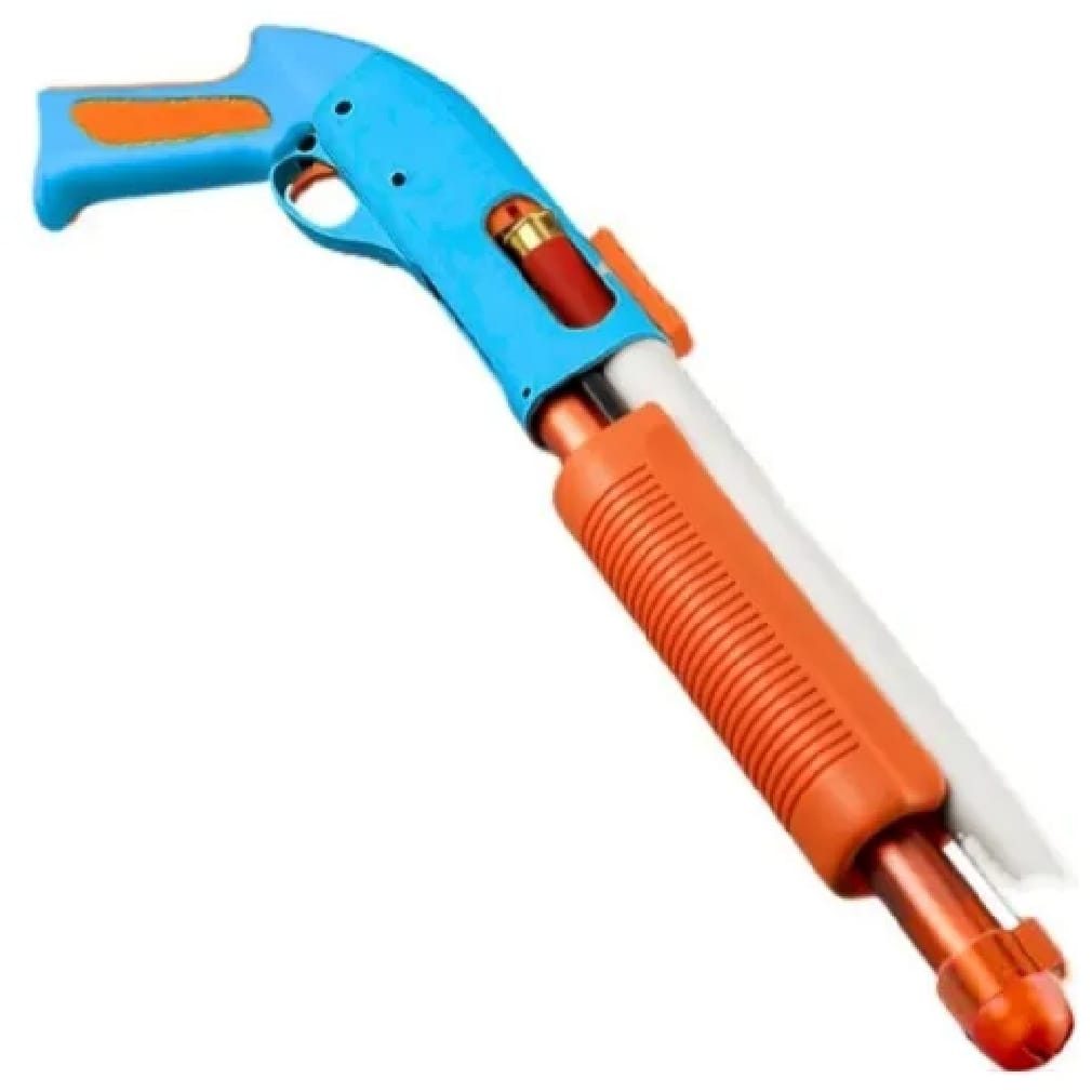Soft Dart Shell Ejecting Shotgun Toy | Stylish Plastic Blaster
