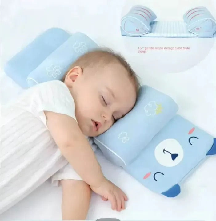Adjustable Baby Sleeping Support Pillow Anti Roll Cushion And Neck Protection Infant Sleep