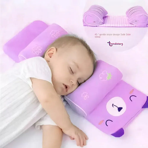 Adjustable Baby Sleeping Support Pillow Anti Roll Cushion And Neck Protection Infant Sleep